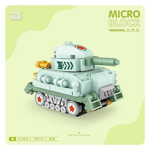 LZ8618 LOZ Blok Oyuncak Mini Poet -Vagonlife