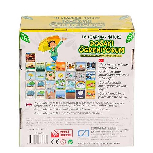 CAEGT-5053 Doay reniyorum Eitici Oyun Kartlar -Ca Games