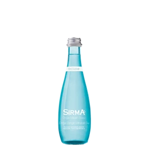 SIRMA Exclusive Do�al Zengin Mineralli Maden Suyu 330 ml