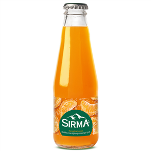 SIRMA Do�al Zengin Mineralli Maden Suyu Mandalina Lezzeti 200 ml