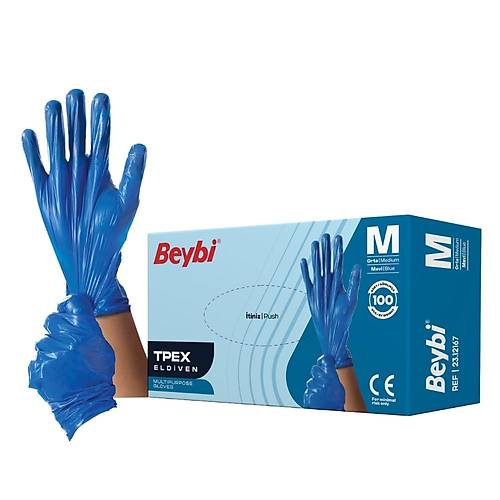 TPEX Eldiven Mavi - 100'l�k Kutu