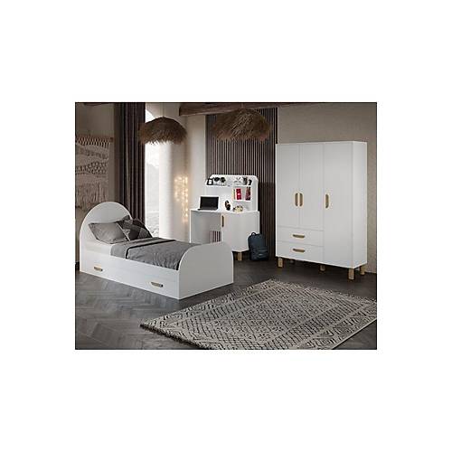 Bohem Cocuk Odas� Tak�m� Yavrulu Masal� Tamam� Mdf Beyaz
