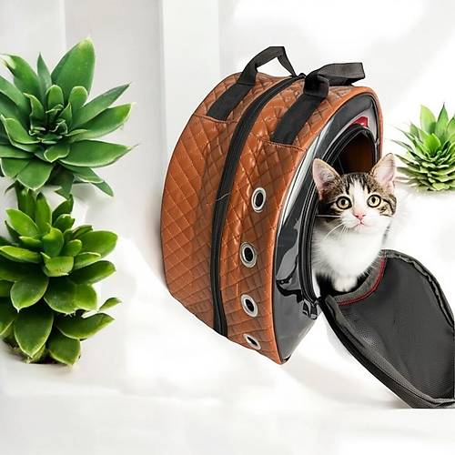 Kapitone Desenli Byk Kedi -Kpek Tama antas