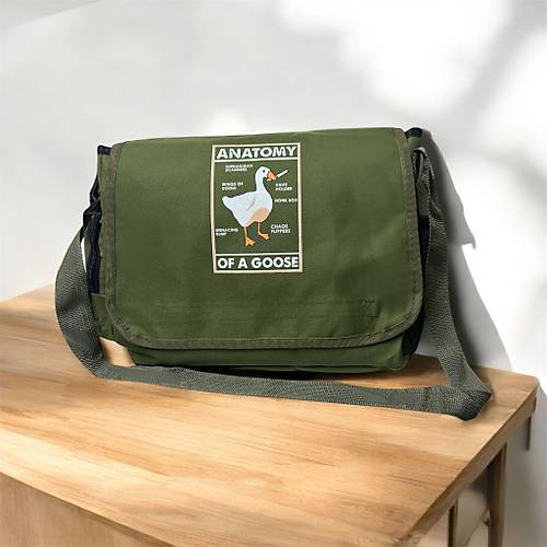 Duck Anatomy Baskl Unisex Yeil Postac antas