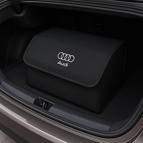 Aud� Logo Bask�l� Katlanabilir Ara� Bagaj D�zenleyici Oto Bagaj �anta