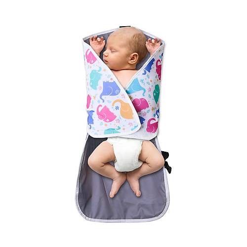 Su Geirmez Dijital Bask Bebek Alt Ama rts Bebek Alt Deitirme Minderi Bebek Organizer anta