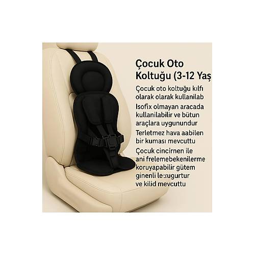 Bebek ouk Oto Koltuu 3-12 Ya ouk Oto Koltuu Emniyet Kemeri Puset Minderi