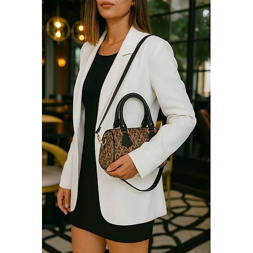 ok Renkli Desenli Ayarlanabilir Askl Kadn Mini City Omuz anta