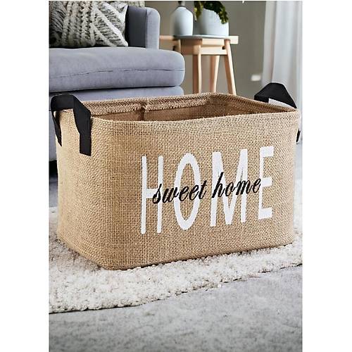 Home Love Baskl 2'li Jt Sepet Dolap Ii amar ocuk Odas Oyuncak Dzenleyici Katlanr Saklama Sepeti Mutfak Banyo Organizer