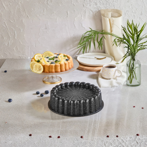 Safir Döküm Yapışmaz Granit Kaplama Tart Kalıbı 26 Cm