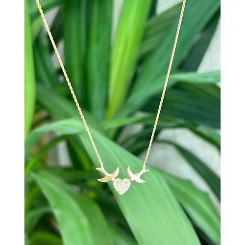 14 AYAR MARTI KALP KOLYE