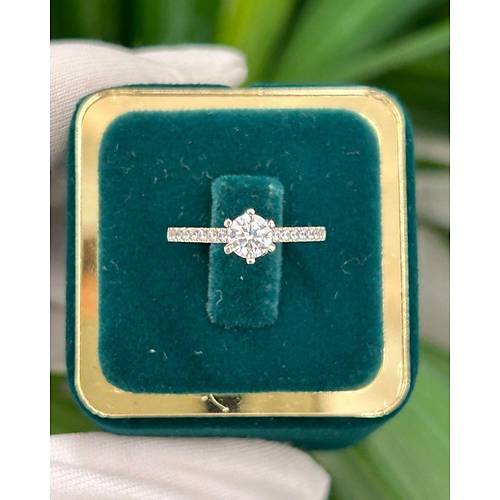 TA�LI BEYAZ ALTIN TEKTA� 14 AYAR