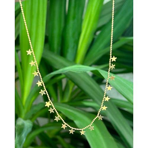 YILDIZLI KOLYE 14 AYAR