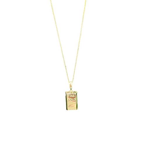 14 AYAR FNE GOLD KLE KOLYE