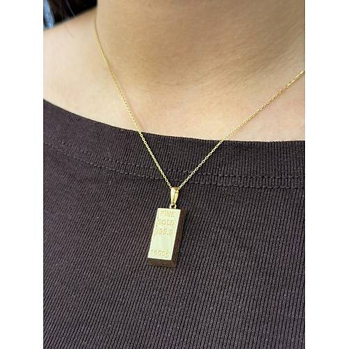 F�NE GOLD K�L�E KOLYE