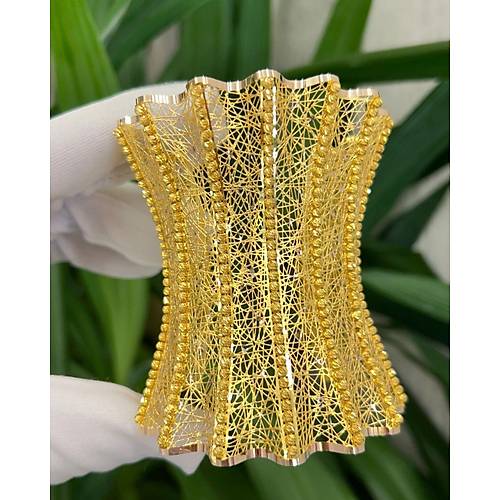 PARLAK TOPLU T�L KELEPCE 9 CM