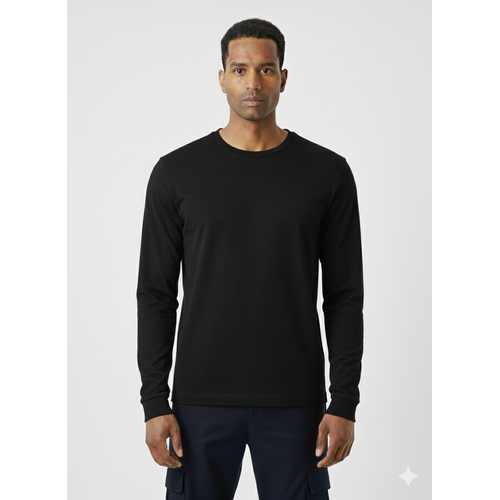 B�S�KLET YAKA UZUN KOLLU TSHIRT