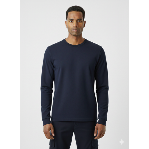 B�S�KLET YAKA UZUN KOLLU TSHIRT