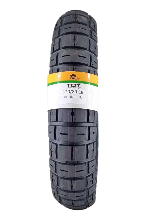 120/80-18 TL Dubleks Motosiklet Lastiği Runner