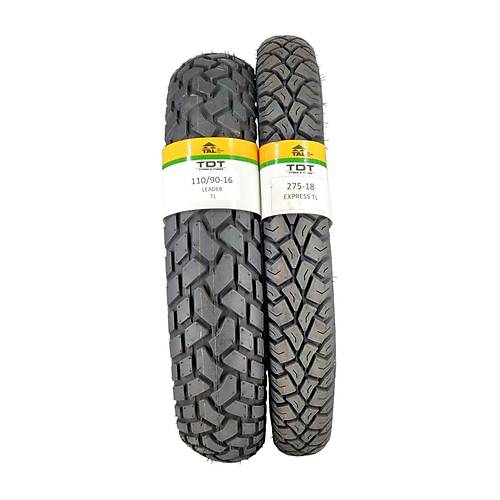 Seyhan Lastik Takm 110/90-16 Ve 275-18 Tl Tubeless - Dubleks