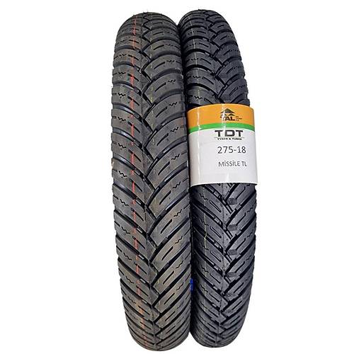 90/90-18 ve 275-18 (TUBELESS - DUBLEKS) Missile Lastik Tak�m�