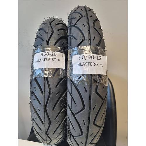SUZUKI AVENIS, MONDIAL, RKS NEON, 350-10 TL ve 90/90-12 TL Dubleks Lastik Set