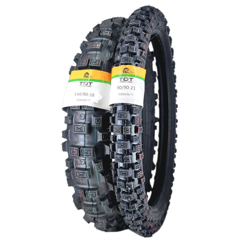 140/80-18 VE 90/90-21 TT (�� LAST�KL� T�P- TUBETYPE) TERRA�N LAST�K TAKIMI
