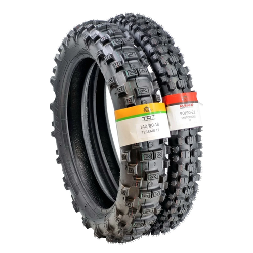 TDT TYRES ENDURO LASTK TAKIMI 140/80-18 VE 90/90-21 TT
