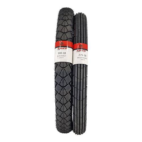 Honda Cg  Arora Ar  300-18 Tt Ve 275-18 Tt Tubetype Lastik Set