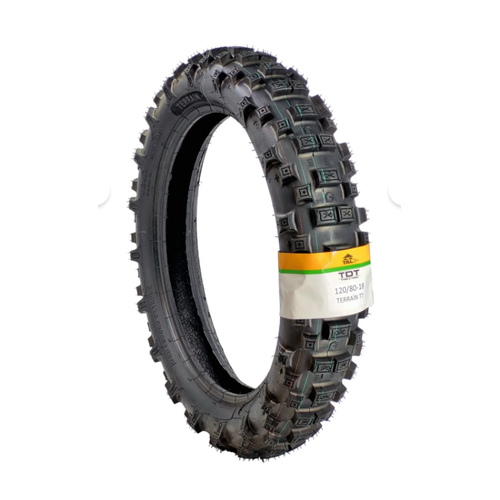 TDT TYRES 120/80-18 TT (TUBETYPE/  LASTKL TP) ENDURO LAST
