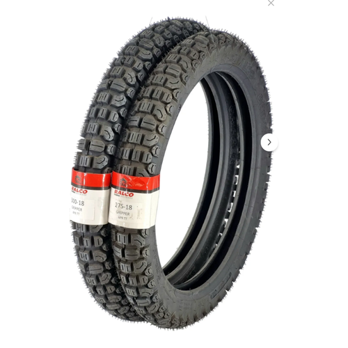 Arora AR, Jaguar, Honda CG 300-18 Ve 275-18 Tt Tubetype Lastik Set