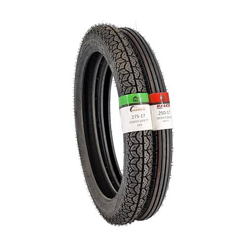 Honda Cup  Rks Winnner  Mondial  275-17 Tt Ve 250-17 Tt Tubetype Lastik Set
