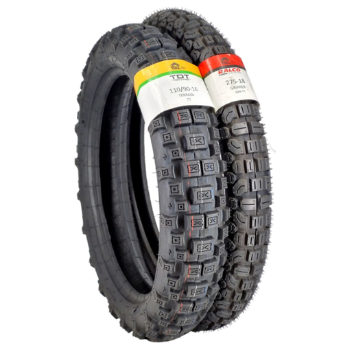 Kanuni GV, Seyhan, Mondial MR, Vulture 110/90-16 TT ve 275-18 TT Tubetype Lastik Seti