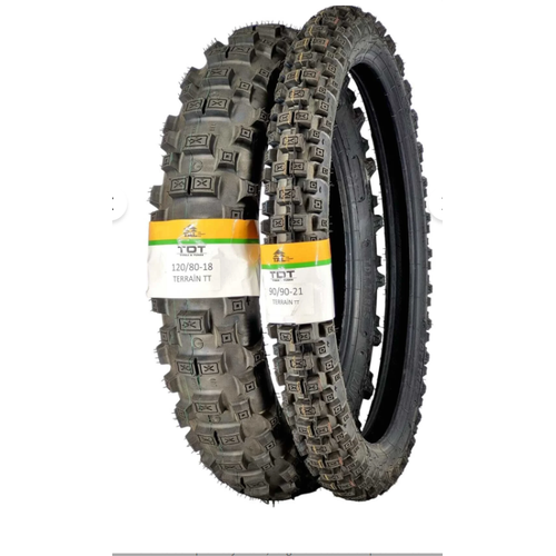 TDT TYRES HERO X-PULSE LASTK 120/80-18 VE 90/90-21 TT ( LASTKL TP- TUBETYPE) TERRAN+ LASTKLER