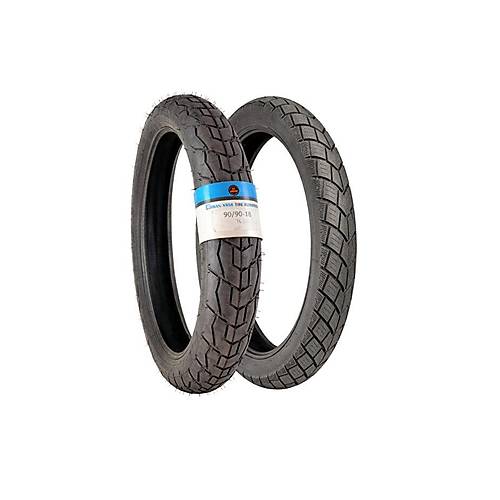 Yamaha YBR 125 Motosiklet Lastik Seti 275-18 TT ve 90/90-18 TL
