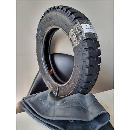 Set 400-12 Tubetype Motorsiklet/sepet Lastii Ve  Lastik Power Lugset