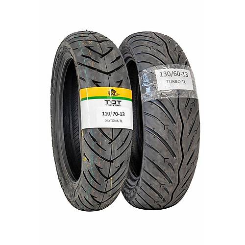 Rks Grace Motosiklet Lastik Seti 130/60-13 TL ve 110/70-13 TL