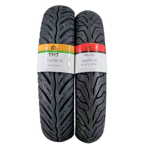 110/90-14 VE 100/90-14 TL (TUBELESS - DUBLEKS) SPEED/BL034 LAST�K TAKIMI