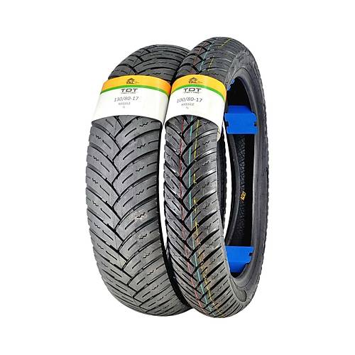 130/70-17 Ve 100/80-17 Lastik Takm Tl Tubeless - Dubleks