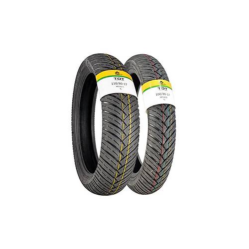 Arora MT125 Motosiklet Lastik Seti 110/80-17 TL ve 100/80-17 TL