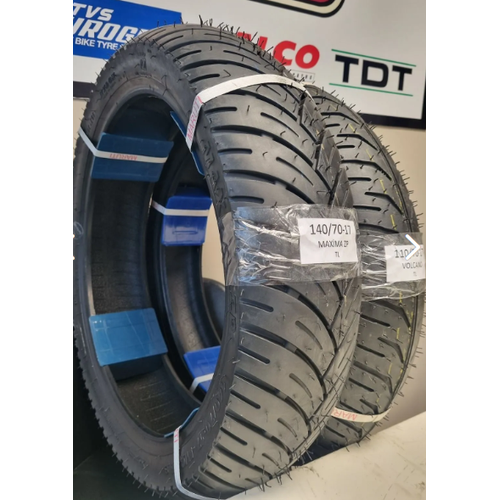 MARUT TYRES HONDA CBR 250 LASTK TAKIM 140/70-17 VE 110/70-17 TL (TUBELESS - DUBLEKS)