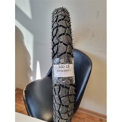 300-18 Tubeless Motorsiklet Lastii Royalmax