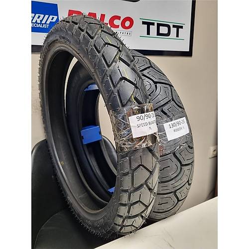 Tdt Tyresregal Raptor Takm 130/90-15 Ve 90/90-18 Chopper Motorsiklet Lastii