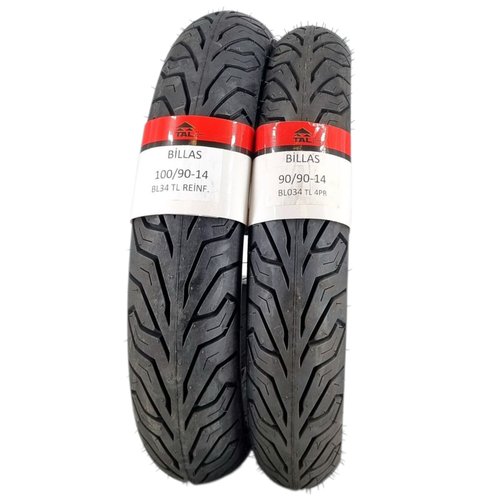 100/90-14 VE 90/90-14TL (TUBELESS - DUBLEKS) BL034 MOTOSKLET LAST TAKIMI