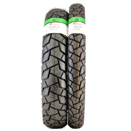 Set 2.75-18 Ve 110/90-16 Tl Tubeless - Dubleks n Arka Takm