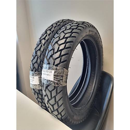Mondial Mr  Kanuni Seyhan  275-18 Tt Tubetype Ve 110/90-16 Tl Dubleks Lastik Set