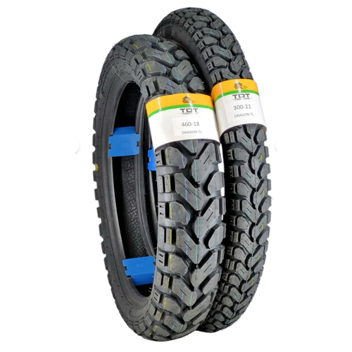 Kawasaki Klx 250, 460-18 Tl Ve 300-21 Tl Dubleks Lastik Set