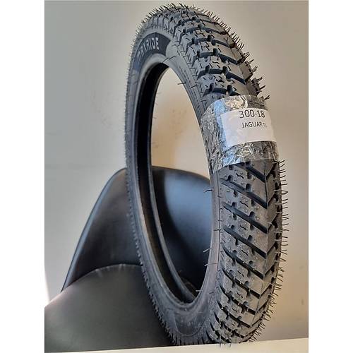 300-18 Tubeless Jaguar Motorsiklet Lastii