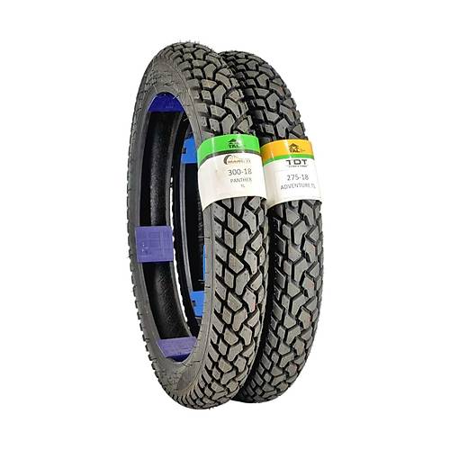 Honda Cg  Arora Ar  300-18 Tl Ve 275-18 Tl Dubleks Lastik Set