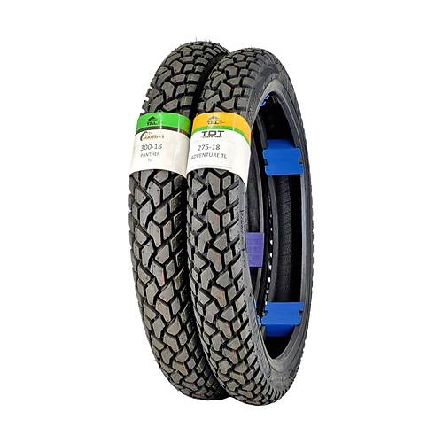 Honda Cg  Arora Ar  300-18 Tl Ve 275-18 Tl Dubleks Lastik Set